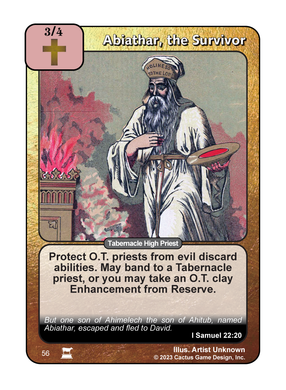 Abiathar, the Survivor (IR) - Your Turn Games
