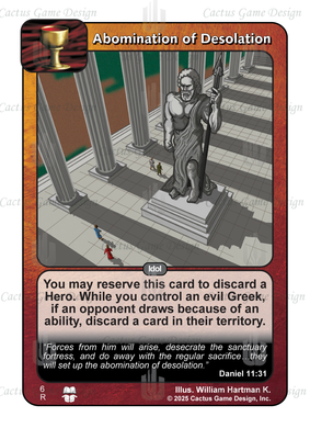 Abomination of Desolation (TtC) - Your Turn Games