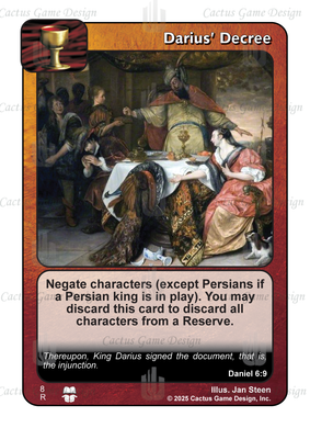 Darius' Decree (TtC) - Your Turn Games