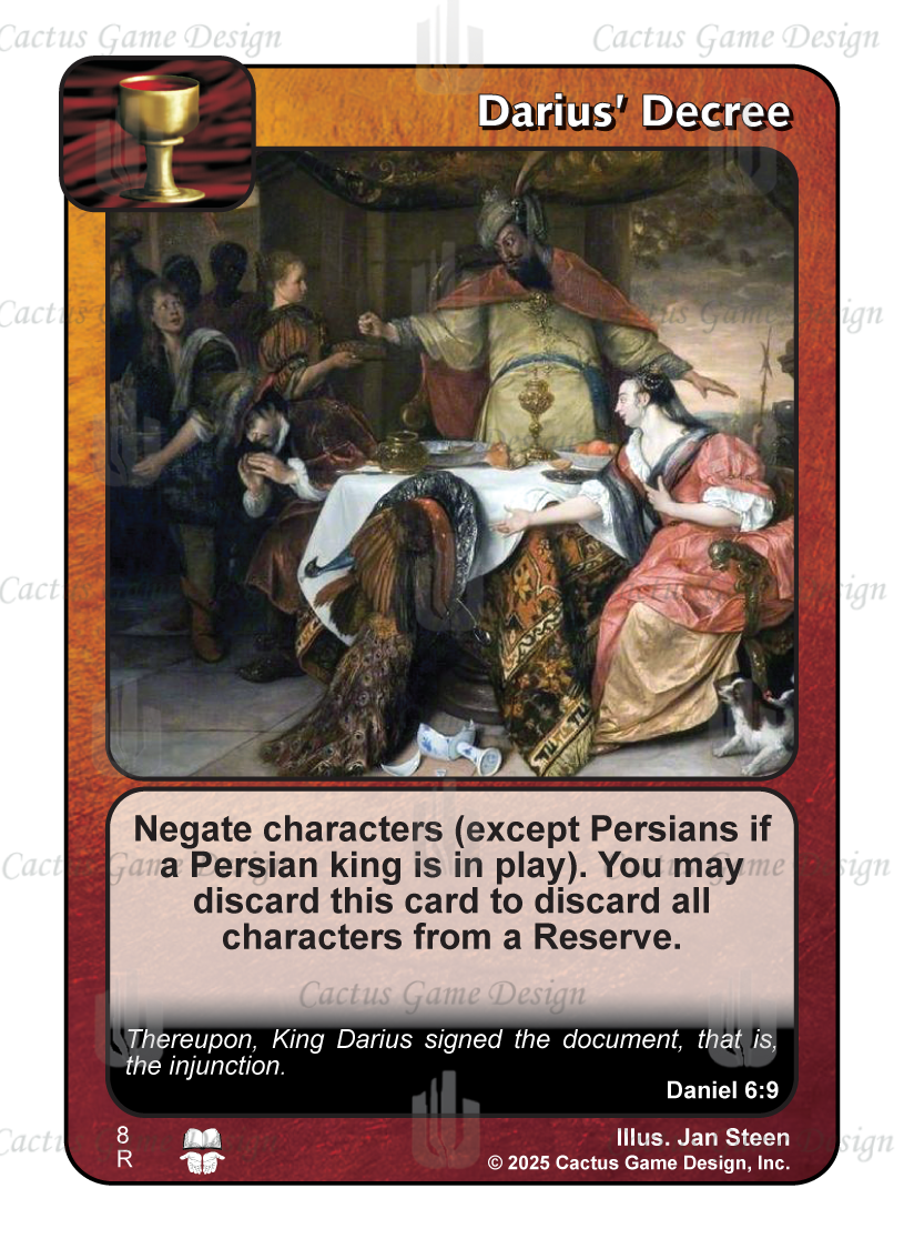 Darius' Decree (TtC) - Your Turn Games