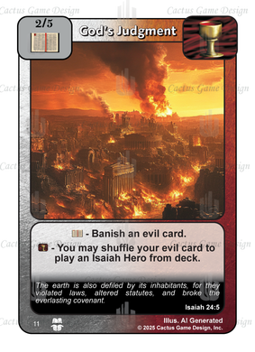 God's Judgment (TtC) - Your Turn Games