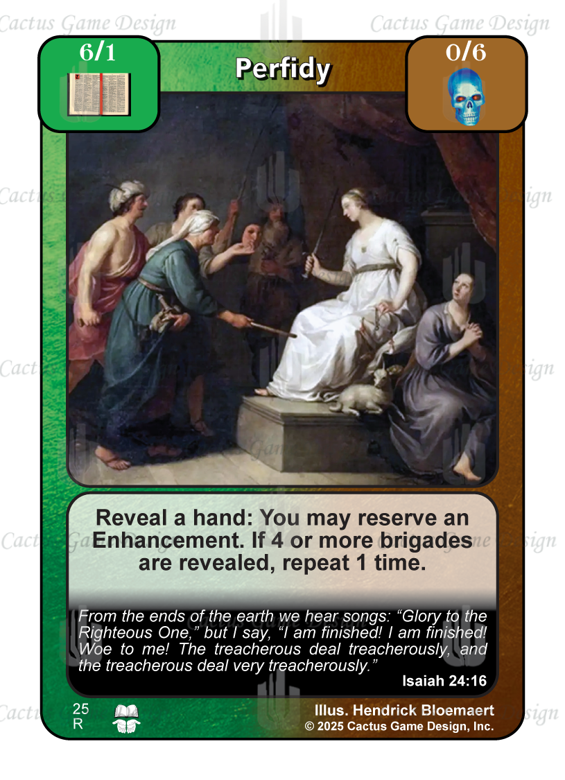Perfidy (TtC) - Your Turn Games