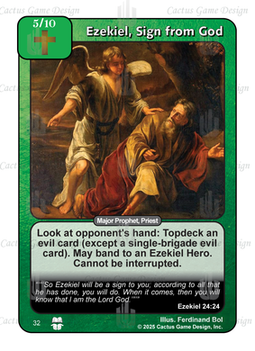Ezekiel, Sign from God (TtC) - Your Turn Games