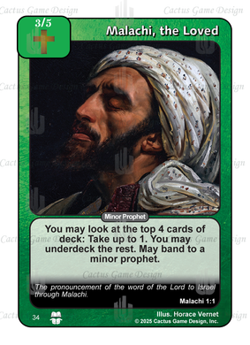 Malachi, the Loved (TtC) - Your Turn Games