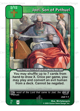 Joel, Son of Pethuel (TtC) - Your Turn Games