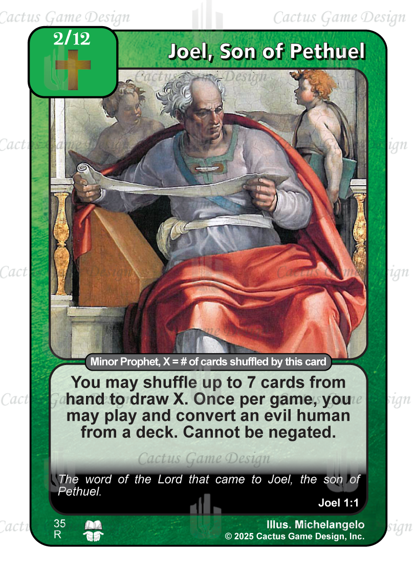 Joel, Son of Pethuel (TtC) - Your Turn Games