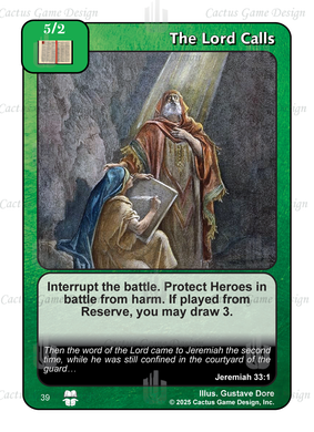 The Lord Calls (TtC) - Your Turn Games