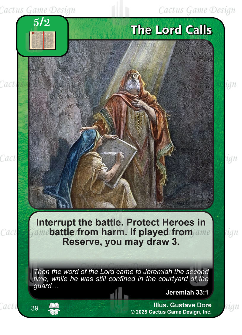 The Lord Calls (TtC) - Your Turn Games