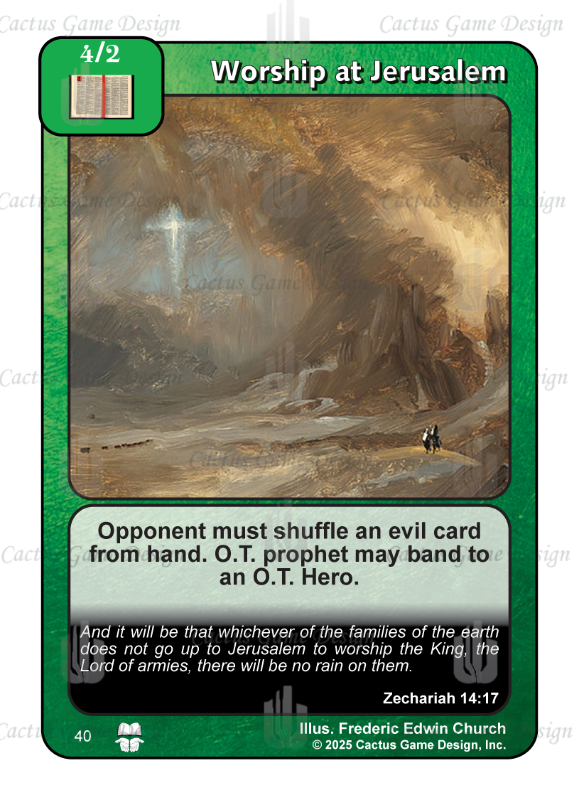 Worship at Jerusalem (TtC) - Your Turn Games