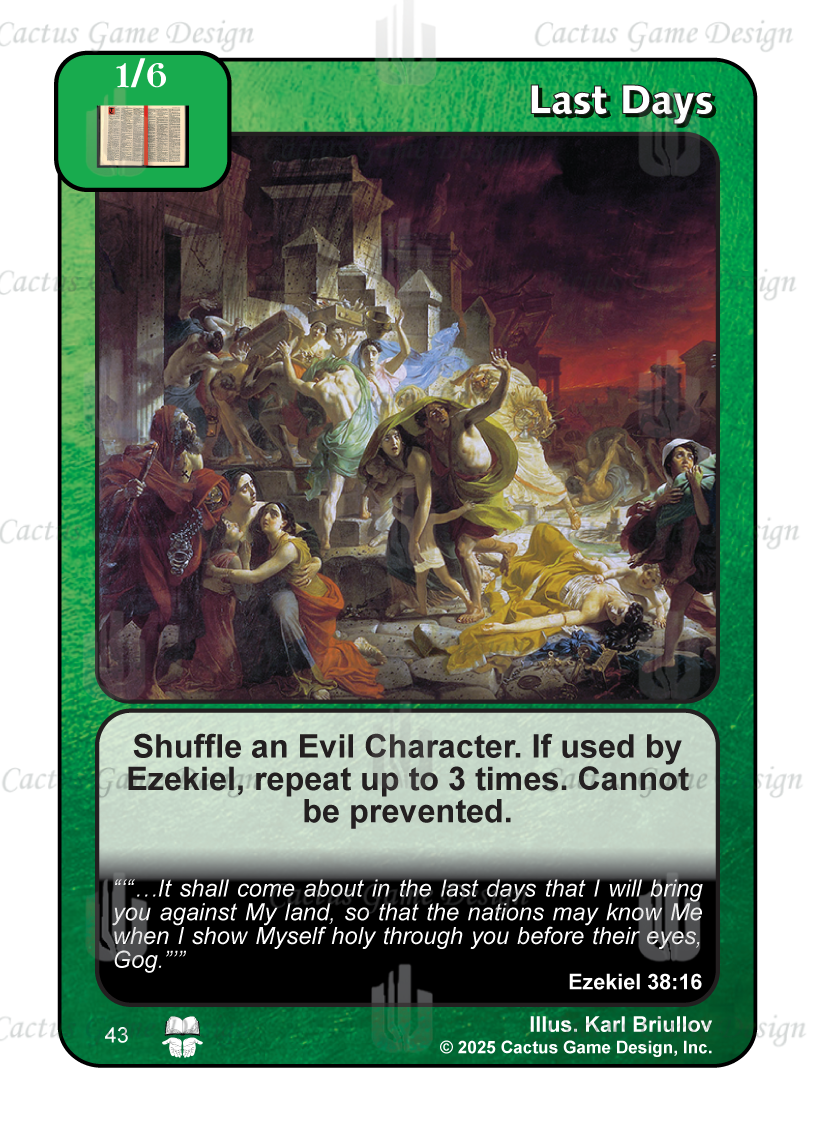 Last Days (TtC) - Your Turn Games