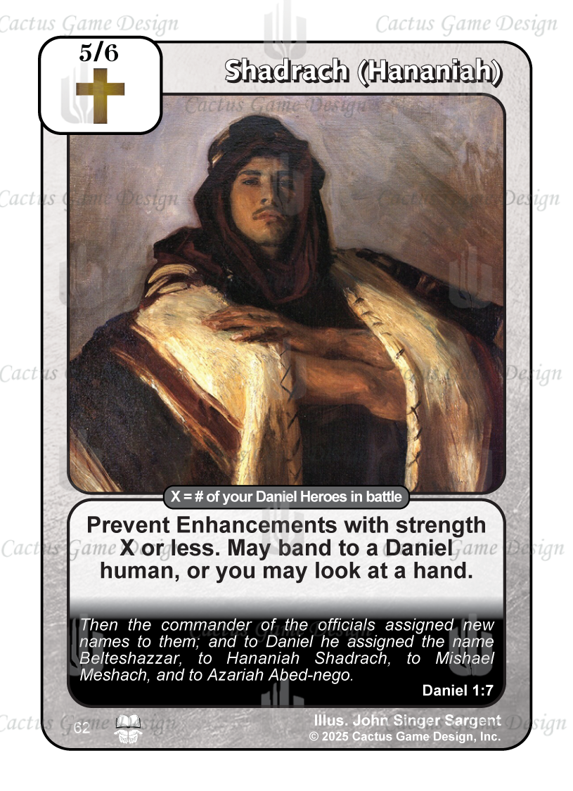 Shadrach (Hananiah) (TtC) - Your Turn Games