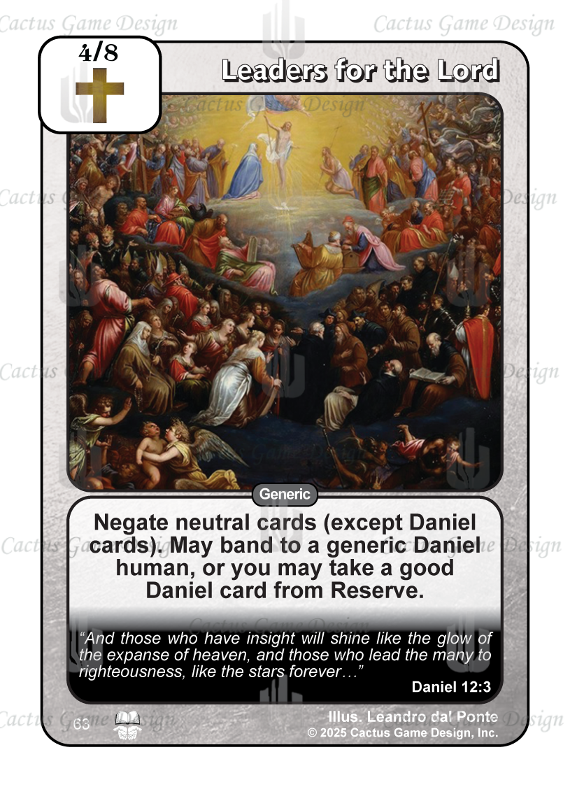 Leaders for the Lord (TtC) - Your Turn Games