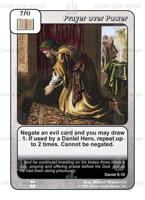 Prayer over Power (TtC) - Your Turn Games