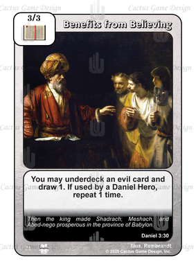 Benefits from Believing (TtC) - Your Turn Games