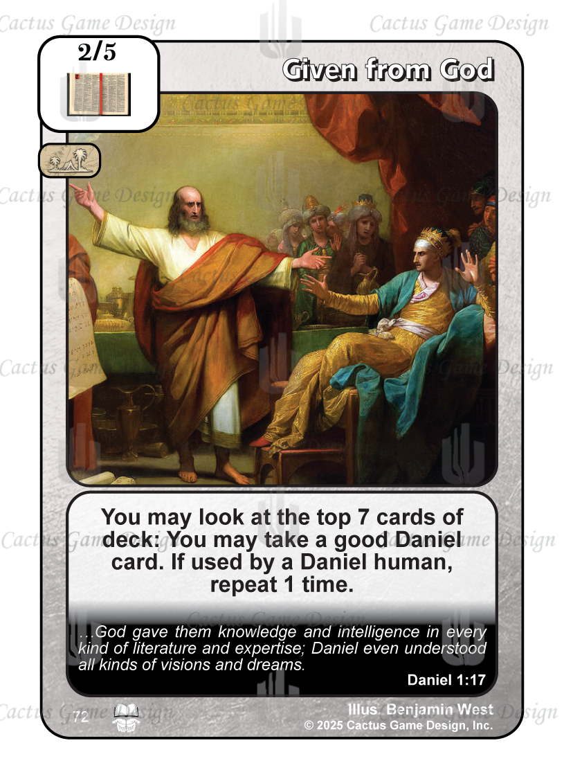 Given from God (TtC) - Your Turn Games