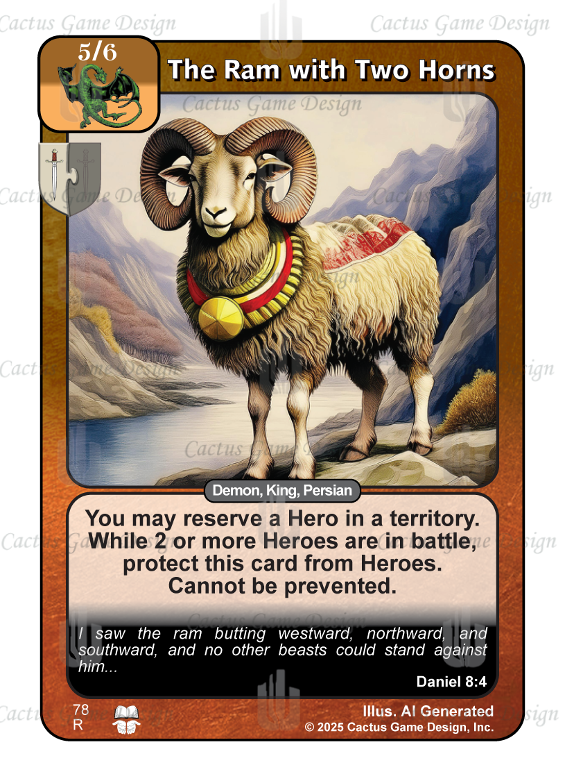 The Ram with Two Horns (TtC) - Your Turn Games