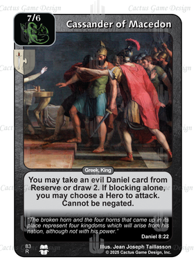 Cassander of Macedon (TtC) - Your Turn Games