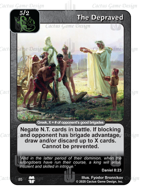 The Depraved [Black] (TtC) - Your Turn Games