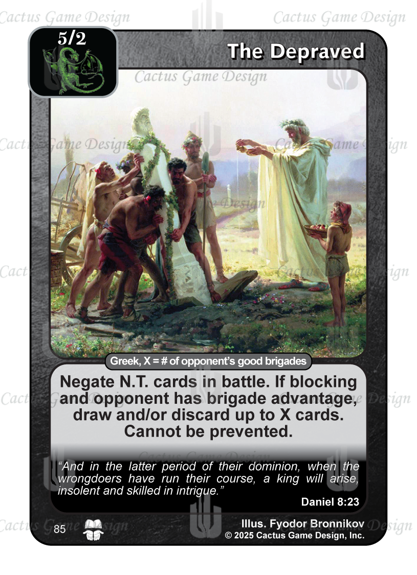 The Depraved [Black] (TtC) - Your Turn Games