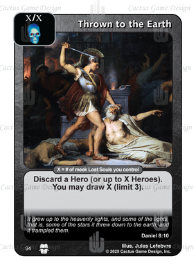Thrown to the Earth (TtC) - Your Turn Games