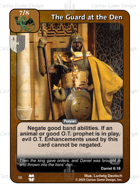 The Guard at the Den (TtC) - Your Turn Games