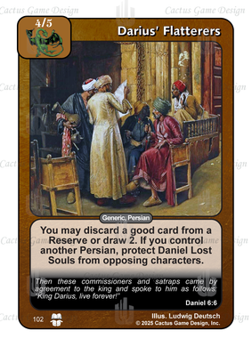Darius' Flatterers (TtC) - Your Turn Games