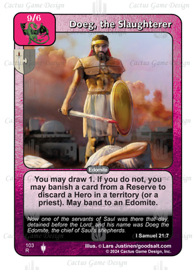 Doeg, the Slaughterer (II) - Your Turn Games