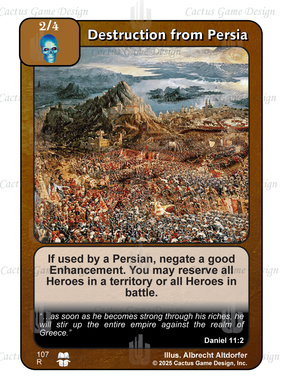 Destruction from Persia (TtC) - Your Turn Games