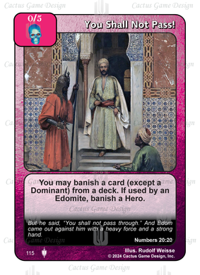 You Shall Not Pass! (II) - Your Turn Games