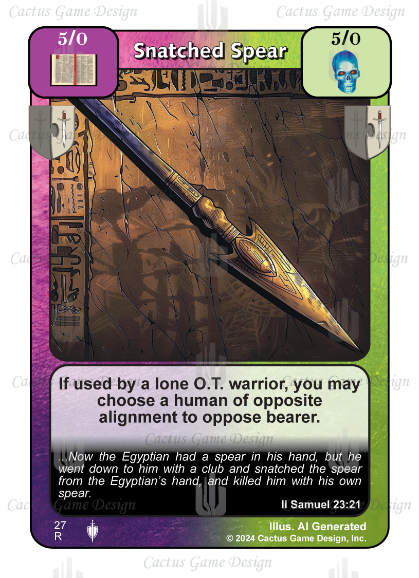 Snatched Spear (II) - Your Turn Games