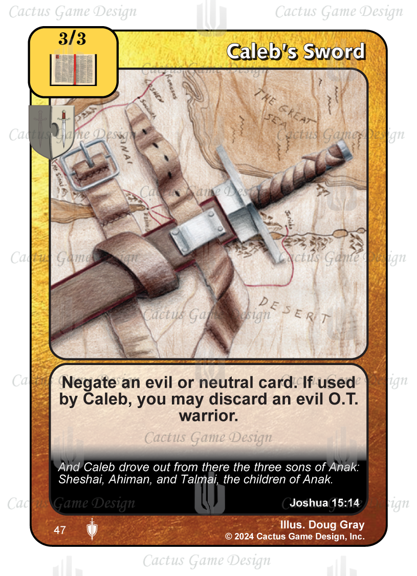 Caleb's Sword (II) - Your Turn Games