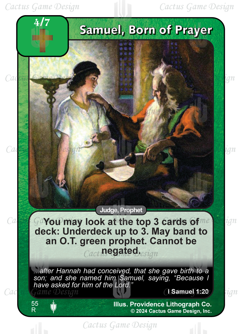 Samuel, Born of Prayer (II) - Your Turn Games