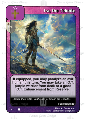 Ira, the Tekoite (II) - Your Turn Games
