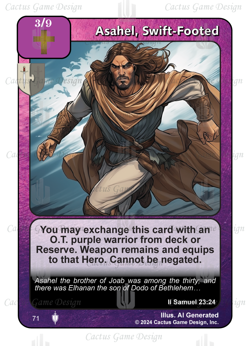 Asahel, Swift-Footed (II) - Your Turn Games