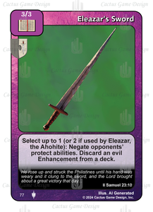 Eleazar's Sword (II) - Your Turn Games