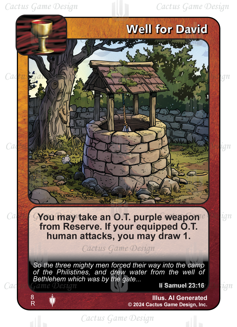 Well for David (II) - Your Turn Games
