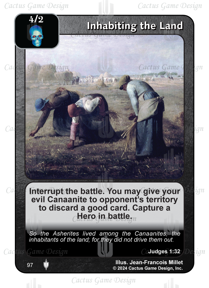 Inhabiting the Land (II) - Your Turn Games