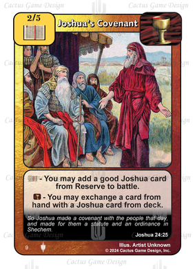 Joshua's Covenant (II) - Your Turn Games