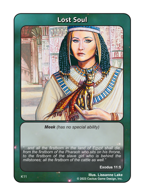 Lost Soul (Exodus 11:5) (K Deck) - Your Turn Games