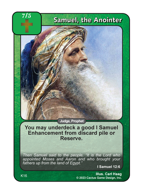 Samuel, the Anointer (K Deck)