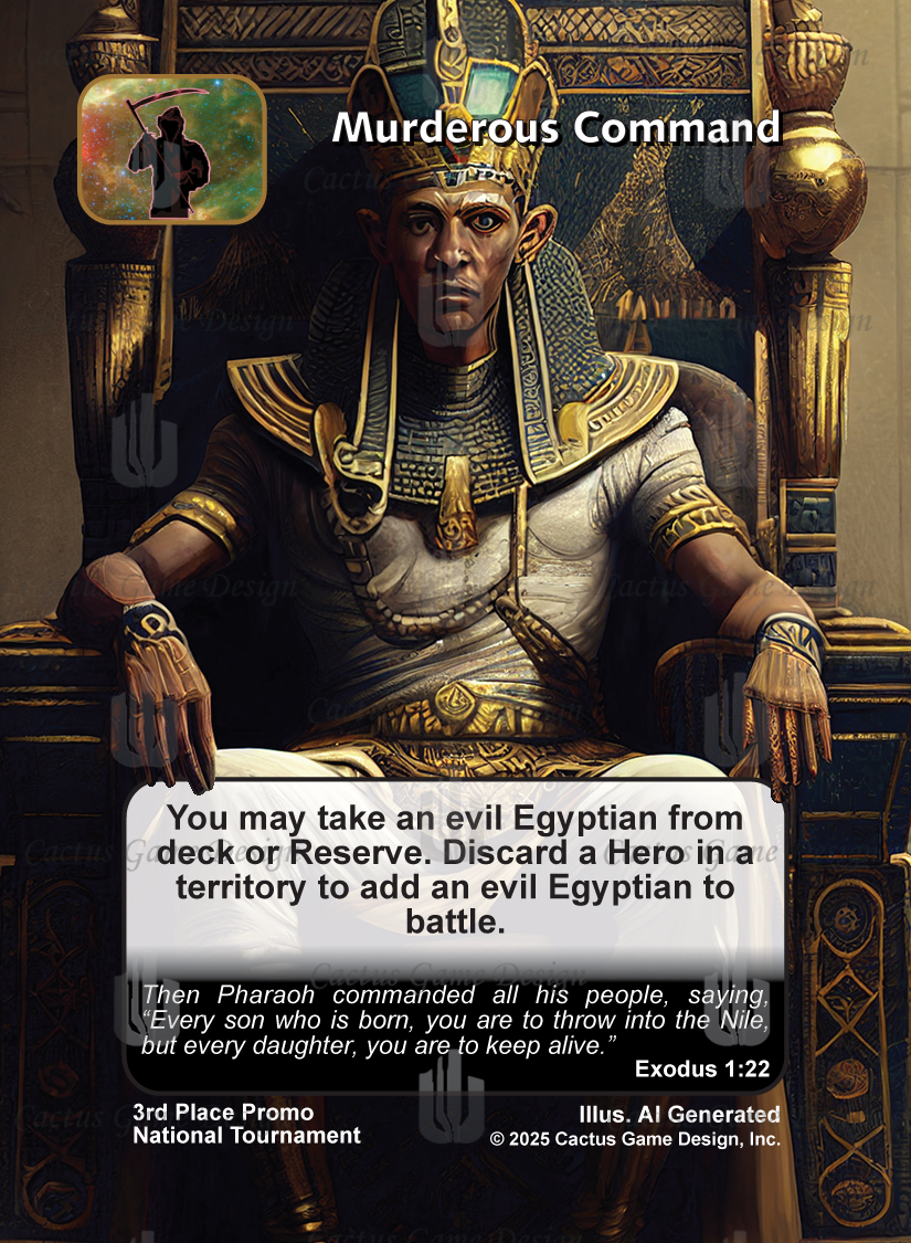 Murderous Command (2025 National - 3rd Place) (Promo)