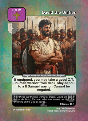 David the Unifier (Promo)