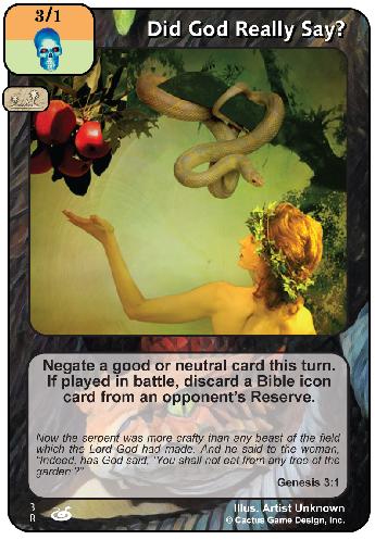 Did God Really Say? (FoM) - Your Turn Games