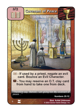 Covenant of Peace (IR) - Your Turn Games