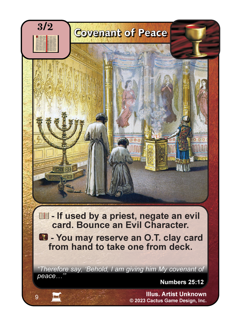 Covenant of Peace (IR) - Your Turn Games