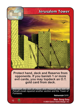 Jerusalem Tower (Roots) - Your Turn Games