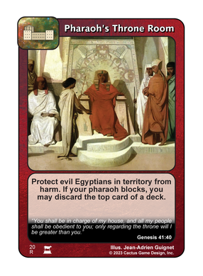 Pharaoh's Throne Room (IR) - Your Turn Games