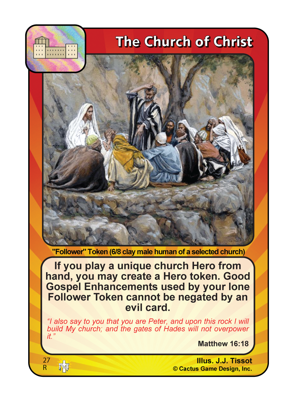 The Church of Christ (GoC) - Your Turn Games