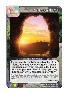 The Empty Tomb (GoC) - Your Turn Games