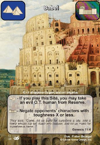Babel (FoM) - Your Turn Games